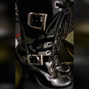 Bongo Patent Leather Heels